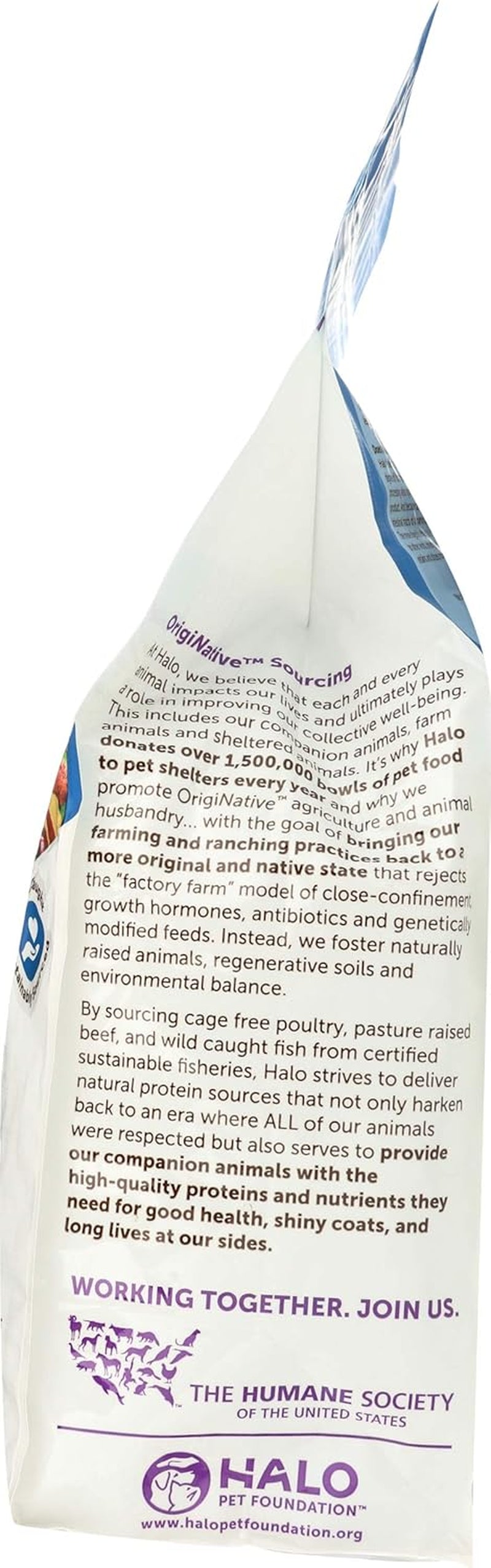 Grain Free Natural Dry Dog Food, Surf & Turf Recipe, 4-Pound Bag