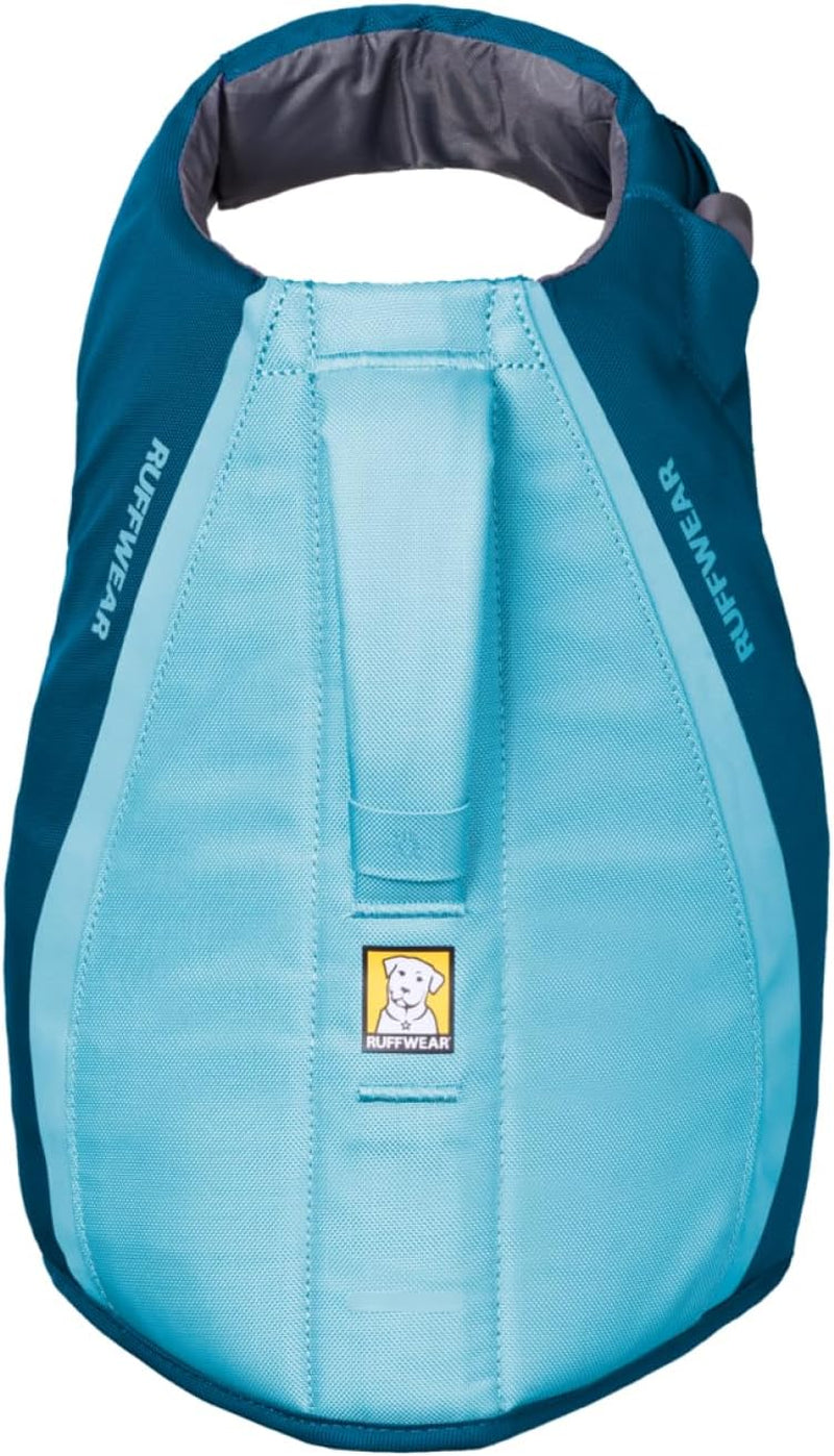 , Float Coat Dog Life Jacket, Premium Buoyancy Swim Vest with Lift Handle, Secure Fit & Reflective Trim, Adjustable Flotation for Swimming, Boating, & Outdoor Adventures, Deep Blue, Small